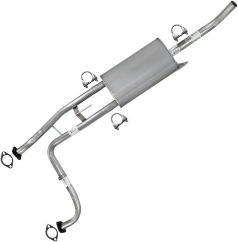 Exhaust Front Pipe & Muffler Assembly Exhaust Kit Compatible for 2012-2017 Nissan NV1500 4.0L | 2012-2017 NV2500 4.0L | Stainless Steel | Northeastern Exhaust | Includes Gasket and Clamp in Saudi Arabia