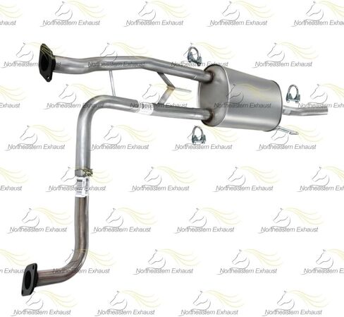 Exhaust Front Pipe & Muffler Assembly Exhaust Kit Compatible for 2012-2017 Nissan NV1500 4.0L | 2012-2017 NV2500 4.0L | Stainless Steel | Northeastern Exhaust | Includes Gasket and Clamp in Saudi Arabia