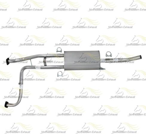 Exhaust Front Pipe & Muffler Assembly Exhaust Kit Compatible for 2012-2017 Nissan NV1500 4.0L | 2012-2017 NV2500 4.0L | Stainless Steel | Northeastern Exhaust | Includes Gasket and Clamp in Saudi Arabia