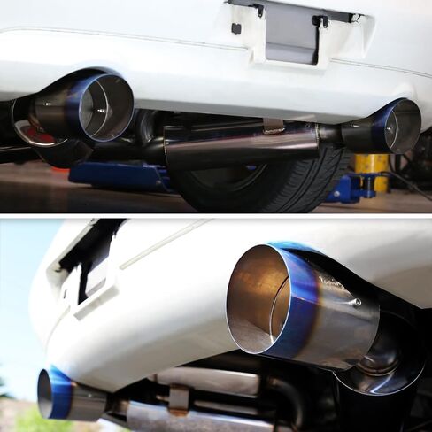 مواصفات توليف Dual Tip Tip Catback نظام العادم المتوافق مع 2003-2007 Infiniti G35 Coupe 2DR in Saudi Arabia
