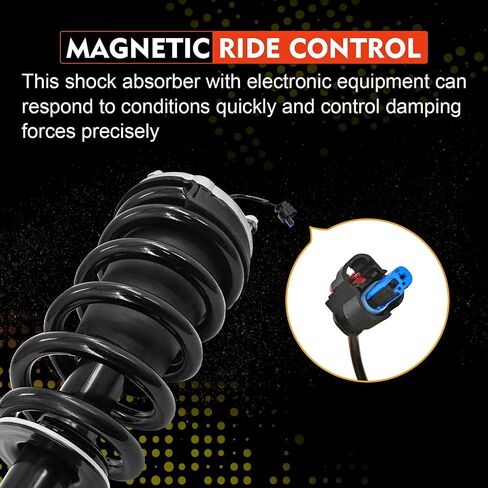 4 x Front Rear Shocks Struts Magnetic fits for Cadillac Escalade/Escalade ESV fits for Chevy Tahoe fits for GMC Yukon XL 2021-2024 85640957 84828331 84808104 84808106 84828335 22345419 85640963 in Saudi Arabia