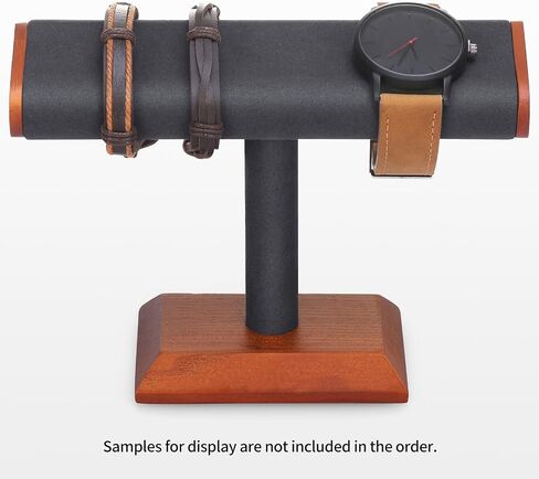 T-bar Jewelry Display Bracelet Holder Watch Stand Stable Space Saving Enhance Aesthetics for Personal Use Vendors Exhibit Trade Shows Retail Stores (Gray) in Saudi Arabia