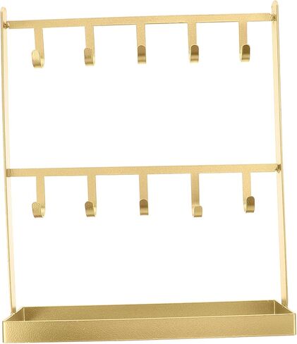 Earring Jewelry Rack Iron Jewelry Hanger Organizer Stand Hooks for Earrings Necklaces Bracelets in Saudi Arabia