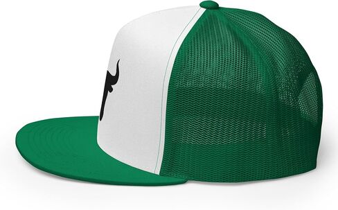 NX Bull Head Rodeo Embroidered Flat Bill Trucker Hat High Crown Snapback Western Country Cowboy Cowgirl Hat in Saudi Arabia