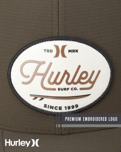 Hurley Mens' Hat - Beach Break Trucker Water Resistant Baseball Cap in Saudi Arabia