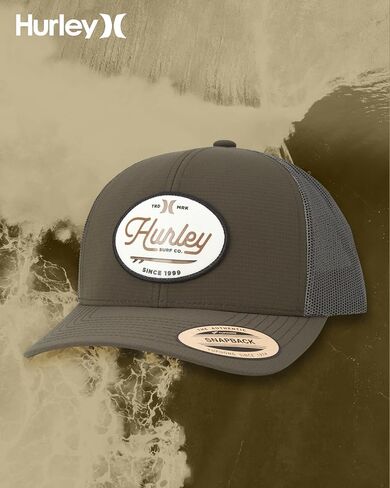 Hurley Mens' Hat - Beach Break Trucker Water Resistant Baseball Cap in Saudi Arabia