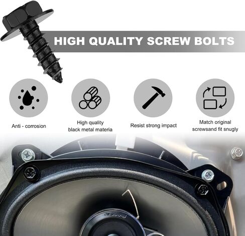 20PCS Fender Liner Screw Bort ، Wumper Cover Splash Shield Mud Guard Butsion Reply #90159-60498 ، Auto Frend Fender Liner Bolts for Camry Prius Tacoma Tundra Highlander ES GS in Saudi Arabia