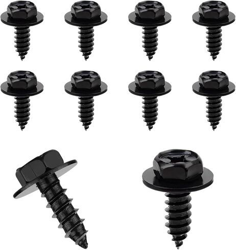 20PCS Fender Liner Screw Bort ، Wumper Cover Splash Shield Mud Guard Butsion Reply #90159-60498 ، Auto Frend Fender Liner Bolts for Camry Prius Tacoma Tundra Highlander ES GS in Saudi Arabia