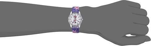 Disney Minnie Mouse Kids' Plastic Time Teacher Analog Quartz 3D Strap Watch in Saudi Arabia