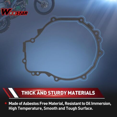 WOOSTAR Engine Stator Cover Gasket Replacement for Polaris 1996-2011 Sportsman 500 OEM 3084933 in Saudi Arabia