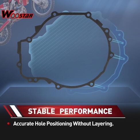 WOOSTAR Engine Stator Cover Gasket Replacement for Polaris 1996-2011 Sportsman 500 OEM 3084933 in Saudi Arabia