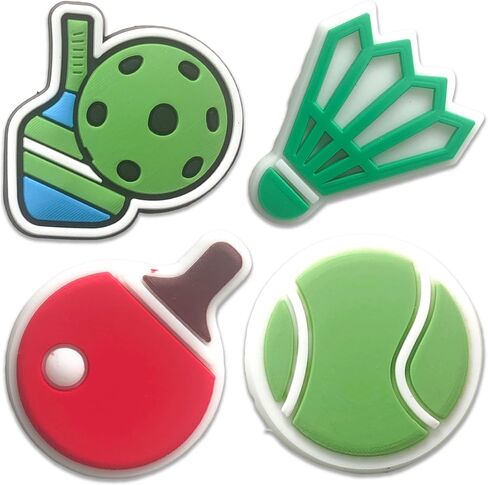 Sports Shoe Charms for Croc for Kids - 24 PCS Fun Shoe Decoration Pins for Boys Girls Teens - Clog Accessories - Great Party Favors Gifts in Saudi Arabia