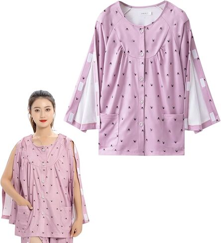 Post Surgery Pajamas for Women, Convenient for Patients after Surgery to Put On and Take Off in Kuwait