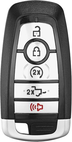 Smart Remote Key Fob Replacement for Ford F-150/Raptor/F-250/F-350/F-450/F-550 (2017–2023), F-650/F-750 (2023) – FCC ID M3N-A2C93142600, P/N 164-R8166, 5 Buttons – Remote Start, Tailgate, Panic in Saudi Arabia