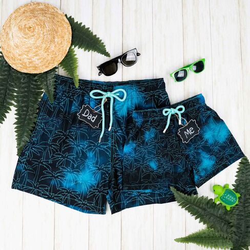 Capelle Miami Foggy Palms Boys Hybrid Short, Swim and Play Trunk in Kuwait