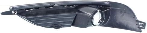 For Chrysler 200 Fog Light Cover 2011 12 13 2014 Driver and Passenger Side Pair/Set | Textured Black | w/Chrome Trim | DOT/SAE Compliance | CH1038125 + CH1039125 | 68102303AA + 68102302AA in Saudi Arabia