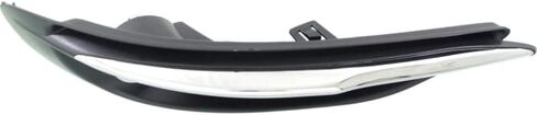 For Chrysler 200 Fog Light Cover 2011 12 13 2014 Driver and Passenger Side Pair/Set | Textured Black | w/Chrome Trim | DOT/SAE Compliance | CH1038125 + CH1039125 | 68102303AA + 68102302AA in Saudi Arabia