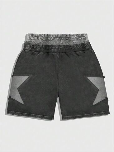 SOLY HUX Men's Y2k Shorts Star Graphic Drawstring Elastic Waist Vintage Casual Shorts Streetwear in Saudi Arabia