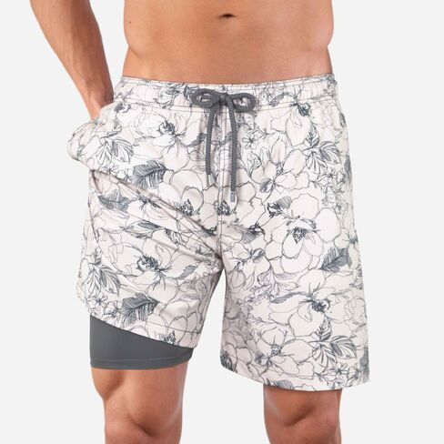 Capelle Miami Secret Garden Long-Length Hybrid Short in Saudi Arabia