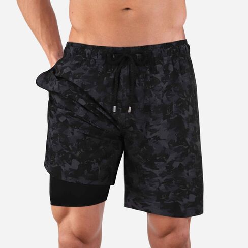 شارع Capelle Miami Camo Hybrid Hybrid Short in Kuwait