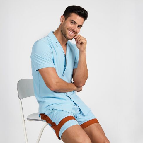 Capelle Miami Men's Premium Compression-Lined Hybrid Shorts - Ivo in Saudi Arabia