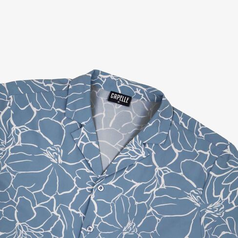 Capelle Miami Early Bloom Men's Button Down Resort Shirt, Modern Fit in Kuwait