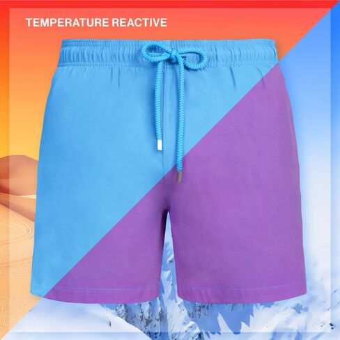 شورت Capelle Miami للرجال من نوع Switch Thermal Reactive Hybrid - أزرق/أرجواني in Kuwait