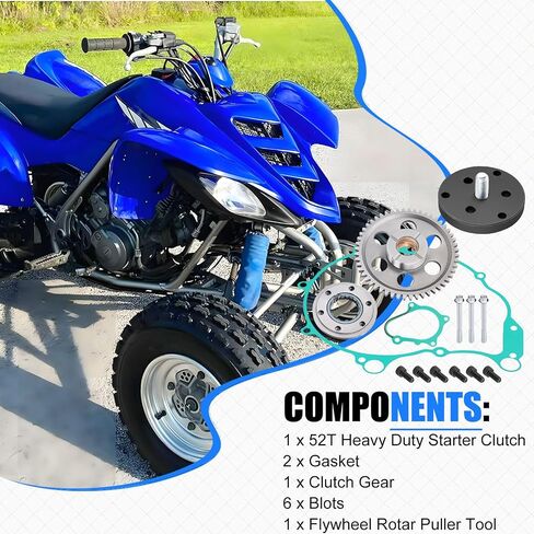 أدوات القابض المبتدئة أدوات وأداة ذات طريقة واحدة لـ Yamaha YFM660R Raptor 660R 2004 2005 5LP-15515-20-00 in Saudi Arabia