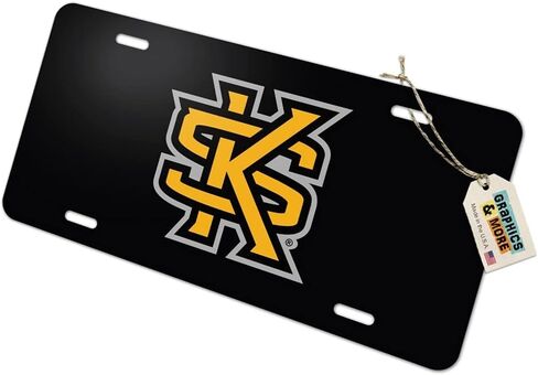 GRAPHICS & MORE Kennesaw State Owls Logo Novelty Metal Vanity Tag License Plate in Saudi Arabia
