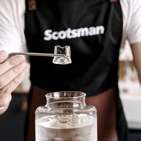 ماكينة صنع الثلج الذواقة Scotsman CU50PA-1+FF-CP10 مع حاوية سعة 26 رطلاً، واستنزاف مضخة مدمج، وتصميم مدمج أسفل العداد (مع نظام ترشيح) in Saudi Arabia