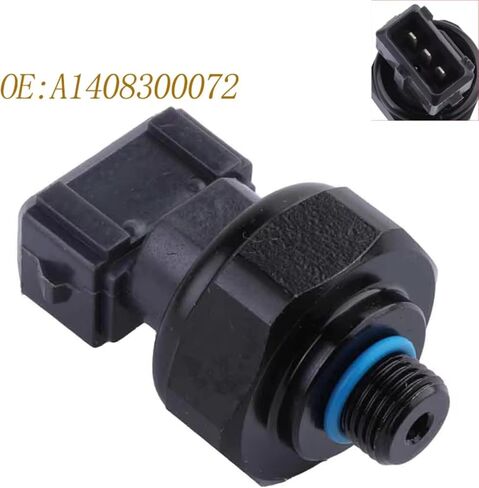 AC Pressure Sensor Switch Compatible with for A160 C230 C240 E200 E240 R129 W140 R170 W202 W208 W210 1992-2016 A1408300072 Air Conditioning Pressure Sensor 1408300072 in Kuwait