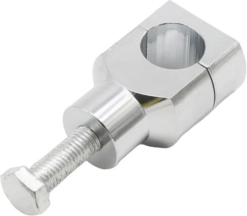 MT030-008-CD Chrome Round 1 inch Handlebar Riser Clamp, Replacement for Harley Replacement for Kawasaki Replacement for Suzuki Models in Saudi Arabia