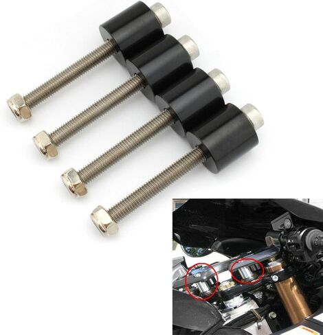 ل Suzuki GSXR 1300 GSX1300R Hayabusa 1999-2019 Handlebar Riser Mount Kit in Kuwait