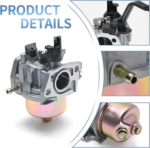 6.5hp 196cc 212cc carburetor مع استبدال الملحقات لـ Durostar DS4000S DS4400 DS4400E DS4400S 208CC 212CC استبدال مولد محمول GP3250 XP3500 XP4400 MX4500 in Saudi Arabia