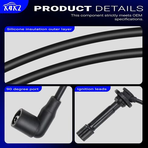 MIA11722 عالي الأداء سلك قابس شرارة منخفضة المقاومة مجموعة لجون ديري 825i ، 825i S4 丨 3pcs (MIA11722 ، MIA11723 ، MIA11724) in Saudi Arabia