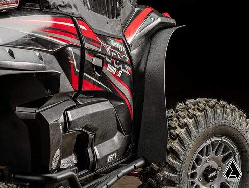 SuperATV Assault Industries Fender Flares/Mud Guards/Mud Flares for 2020+ Kawasaki Teryx KRX 1000 | Extreme Durability | Protect Against Rocks, Dirt, Sand, & Mud | USA Made in Saudi Arabia