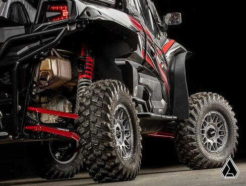 SuperATV Assault Industries Fender Flares/Mud Guards/Mud Flares for 2020+ Kawasaki Teryx KRX 1000 | Extreme Durability | Protect Against Rocks, Dirt, Sand, & Mud | USA Made in Saudi Arabia