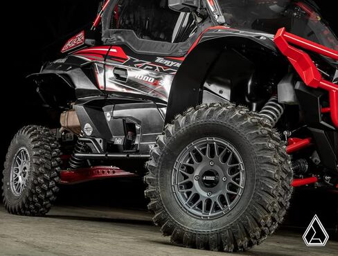 SuperATV Assault Industries Fender Flares/Mud Guards/Mud Flares for 2020+ Kawasaki Teryx KRX 1000 | Extreme Durability | Protect Against Rocks, Dirt, Sand, & Mud | USA Made in Saudi Arabia