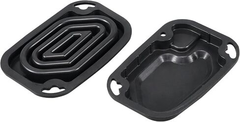 NiceCnc Front Master Cylinder Cylinder Seals Brake Clutch Cover Cover Fluger متوافق مع Harley Road King Flhr 2017-2020 ، بديل لـ 36700131 (يسار)/42857-06B (يمين) ، انظر التوفيق in Kuwait