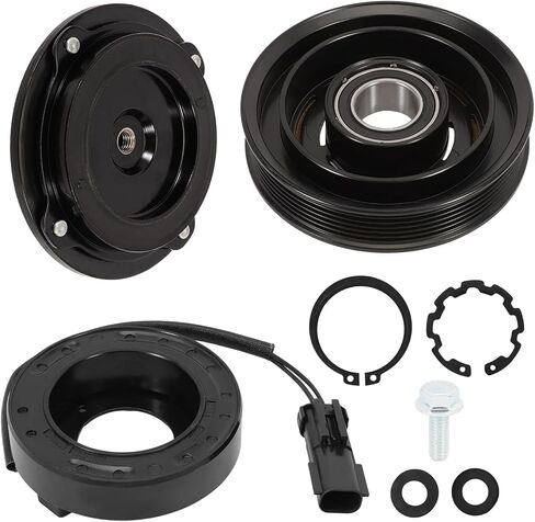 مكيف الهواء ضاغط AC مجموعة القابض من أجل D-Odge RAM 1500 RAM 2500 DAKOTA 2004-2007 & MITSUBISHI RAIDER 2006-2009 ، 3.7L 4.7L in Saudi Arabia