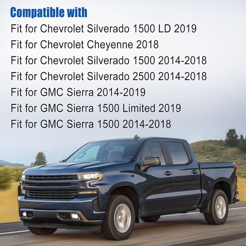 Heater Outlet Hose and Heater Inlet Hose Fit for 2018 Chevy Cheyenne for 2014-2018 Silverado 1500 and 2500 for 2014-2019 Sierra 1500 for 2019 Sierra 1500 Limited Replace 23126443 23126442 in Saudi Arabia