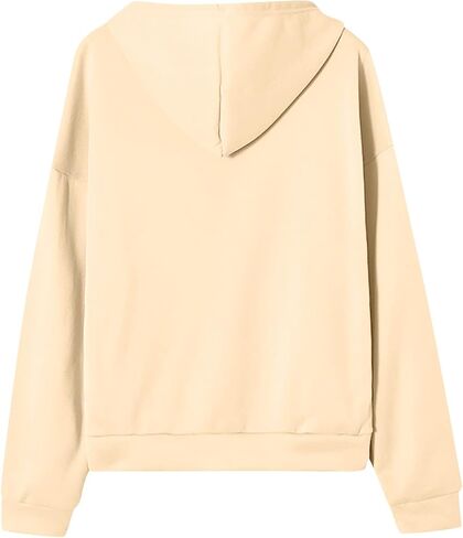 Zip Up Hoodie Women 2025 الموضة ذات الحجم الكبير للبلوزات من النوع الثقيل للسترات غير الرسمية مع الجيوب الشتوية ملابس شتوية in Kuwait