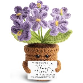 Unique Crochet for Women,Perfect for Christmas Ornaments Xmas Party Supplies Thanksgiving Party Décor,Positive Gift for Teacher, Mom,Best Friend, Coworker Emotional in Saudi Arabia