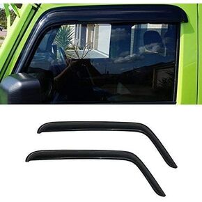 انحراف الرياح للرياح للسيارة من أجل JK 2007-2017 2Door ، SPLECTOR SHIELD SIDE WINDOW SUN SUN RAINARS FIG in Kuwait
