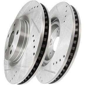 PM Auto Front 296mm محفورة بديل فرامل القرص المحفور بديل لعام 2007-2011 تويوتا كامري ، دوارات الفرامل البديلة للسيارات in Kuwait