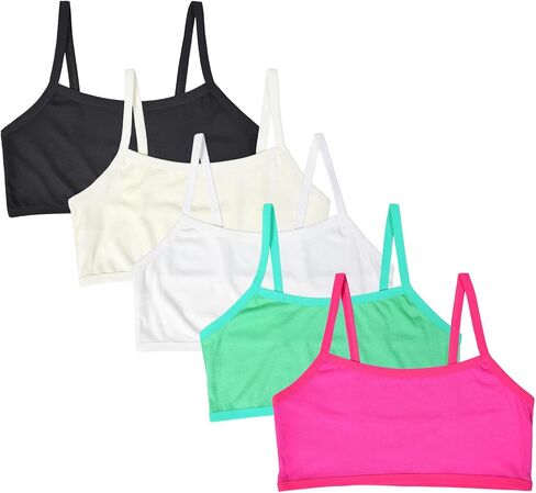 5 حزمة تدريب حزمة حمالات الفتيات ، محصول كامي تدريب حامى الفتيات in Kuwait