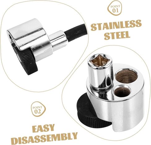 1set Lug Nut Removal Tool Nut Extractor Socket for Stripped Broken Bolts Versatile Easy to Use for Home Repair Auto Maintenance Lever Included in Saudi Arabia