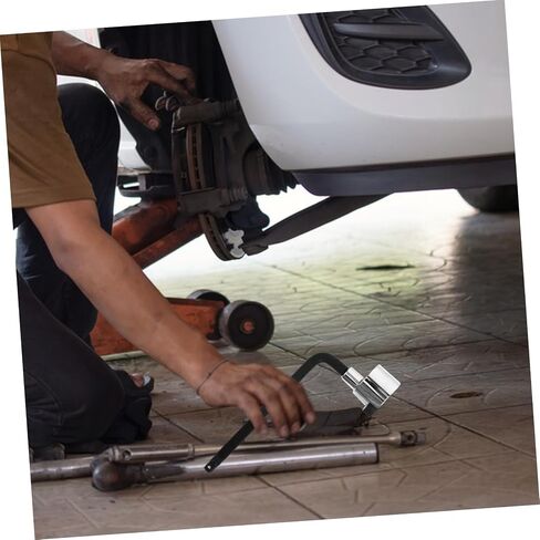 1set Lug Nut Removal Tool Nut Extractor Socket for Stripped Broken Bolts Versatile Easy to Use for Home Repair Auto Maintenance Lever Included in Saudi Arabia