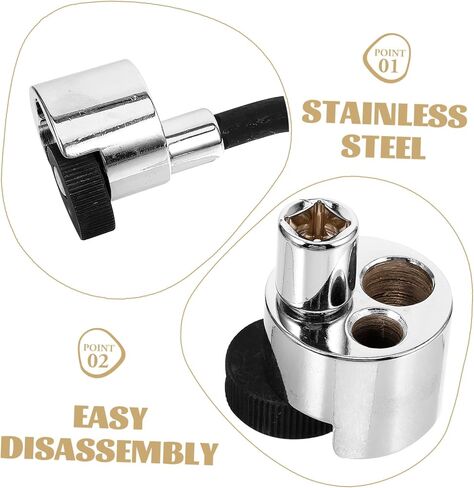 1set Lug Nut Extractor Tool Nut Remover for Automotive Repair and Home Maintenance Includes Wrench in Saudi Arabia