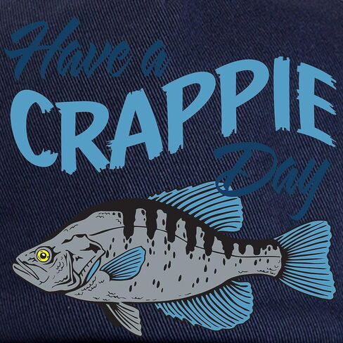Cafepress لديه غطاء بيسبول قابل للتعديل يوم Crappie Day in Saudi Arabia